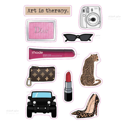 Sticker Pack 3D 4 - 10pcs