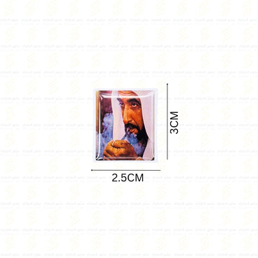 Sticker Sheikh Zayed bin Sultan Al Nahyan - 3