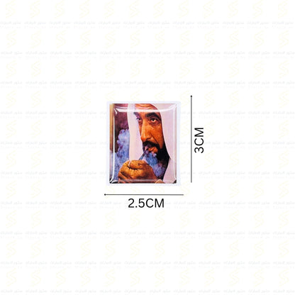 Sticker Sheikh Zayed bin Sultan Al Nahyan - 3