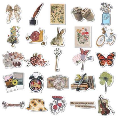Sticker Vintage - 50pc