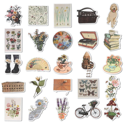 Sticker Vintage - 50pc