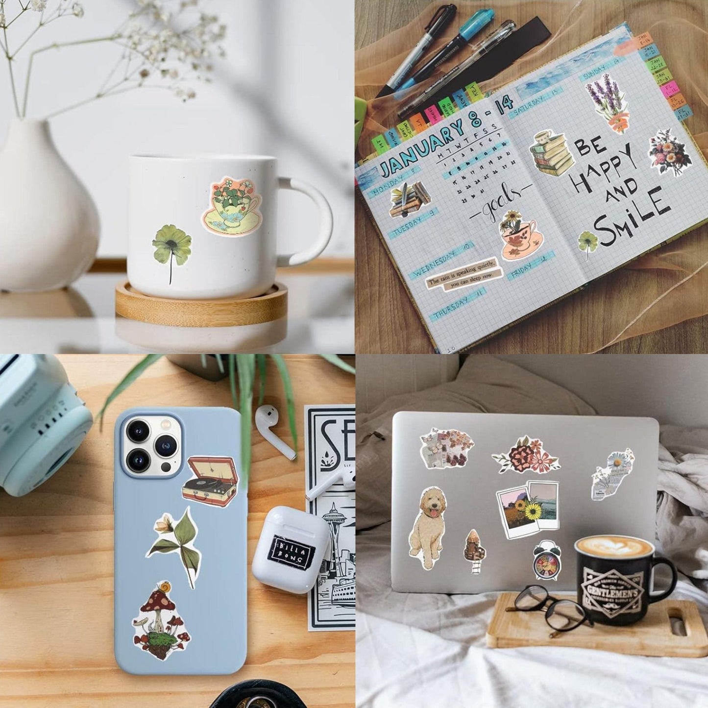 Sticker Vintage - 50pc