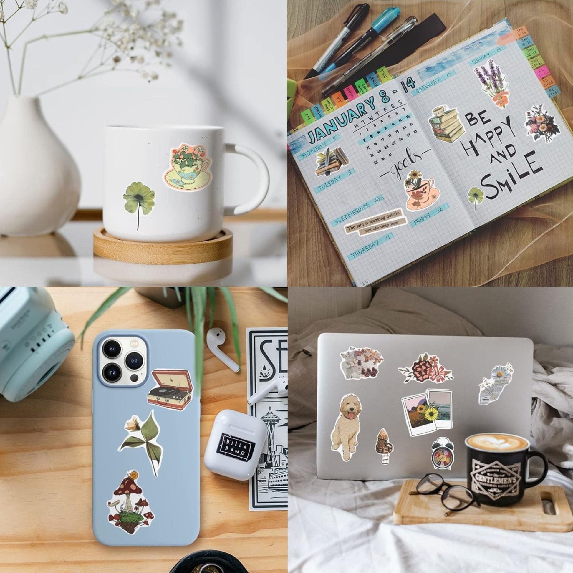 Sticker Vintage - 50pc