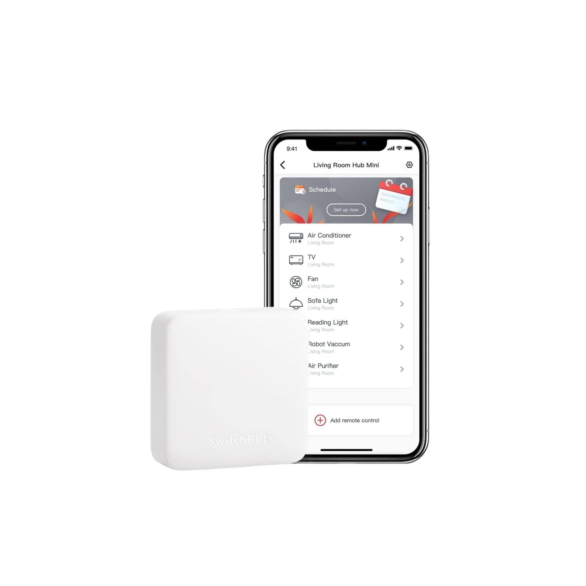SwitchBot Hub Mini Smart Home Remote Control White