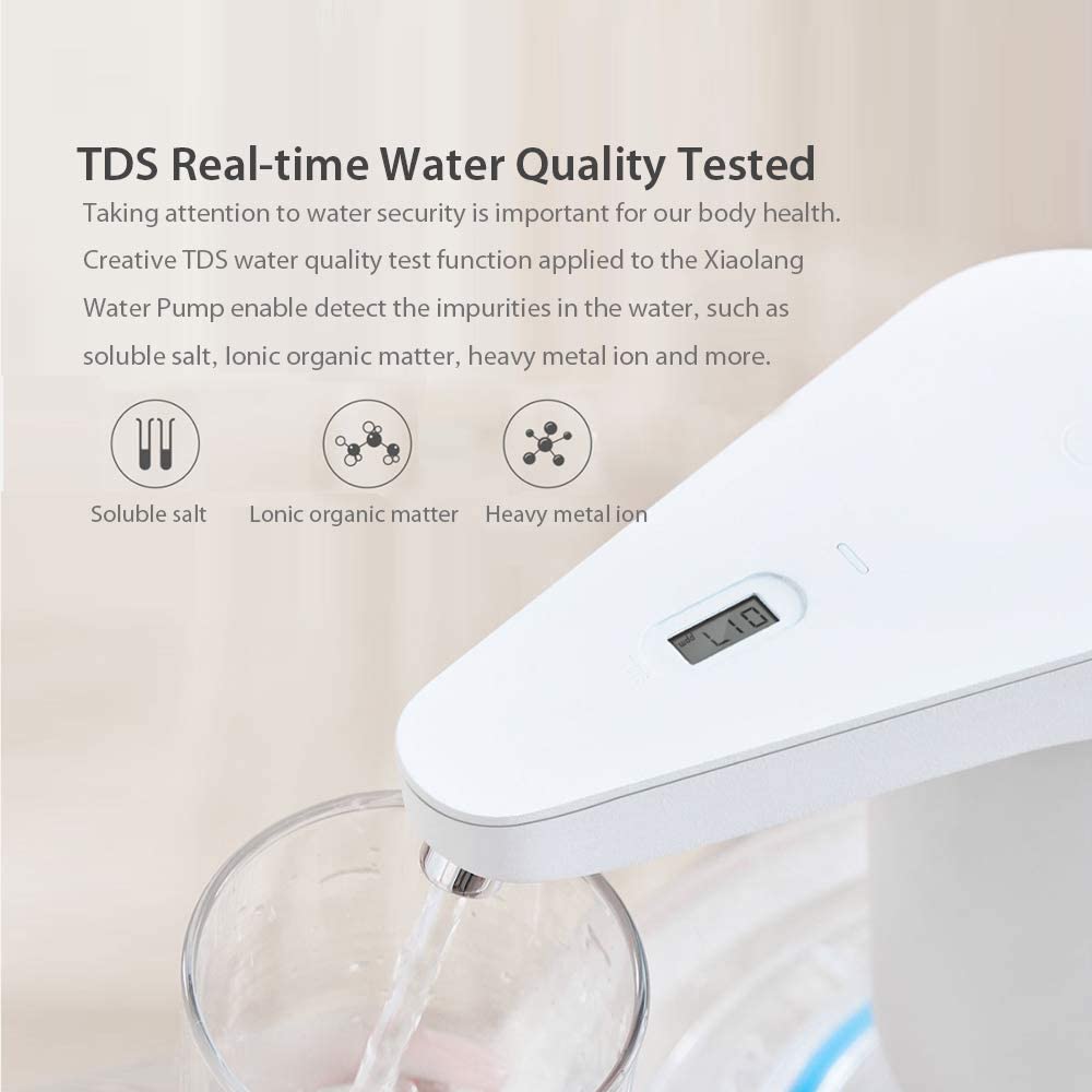 TDS Rechargeable Automatic Water Feeder - White