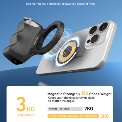 TELESIN Fun Shot Magnetic Grip For Phone - Black
