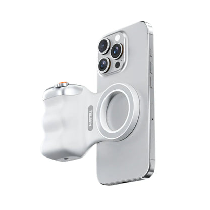 TELESIN Fun Shot Magnetic Grip For Phone - White