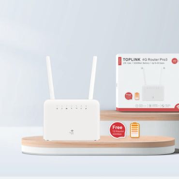 TOPLINK 5000mAh 4G Router Pro3 HW715s - White
