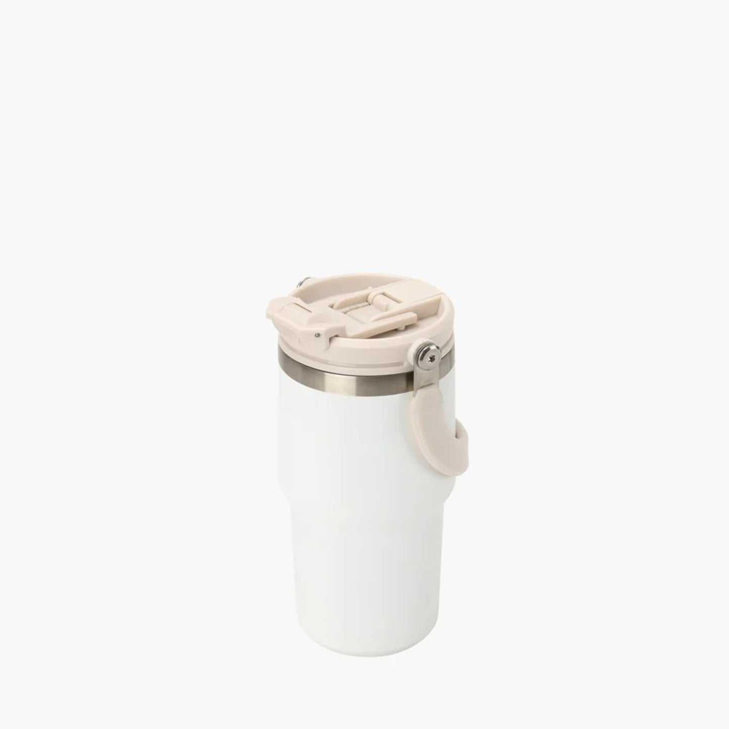 TYESO Vacuum Insulated Tumbler Hot and Cold 600ml Bottle - White