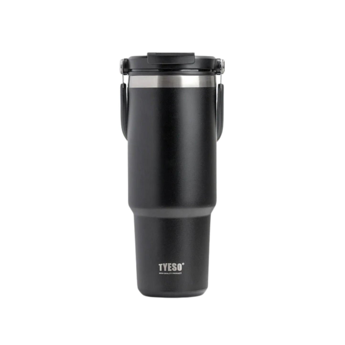 TYESO Vacuum Insulated Tumbler Hot and Cold 900ml Bottle - Black