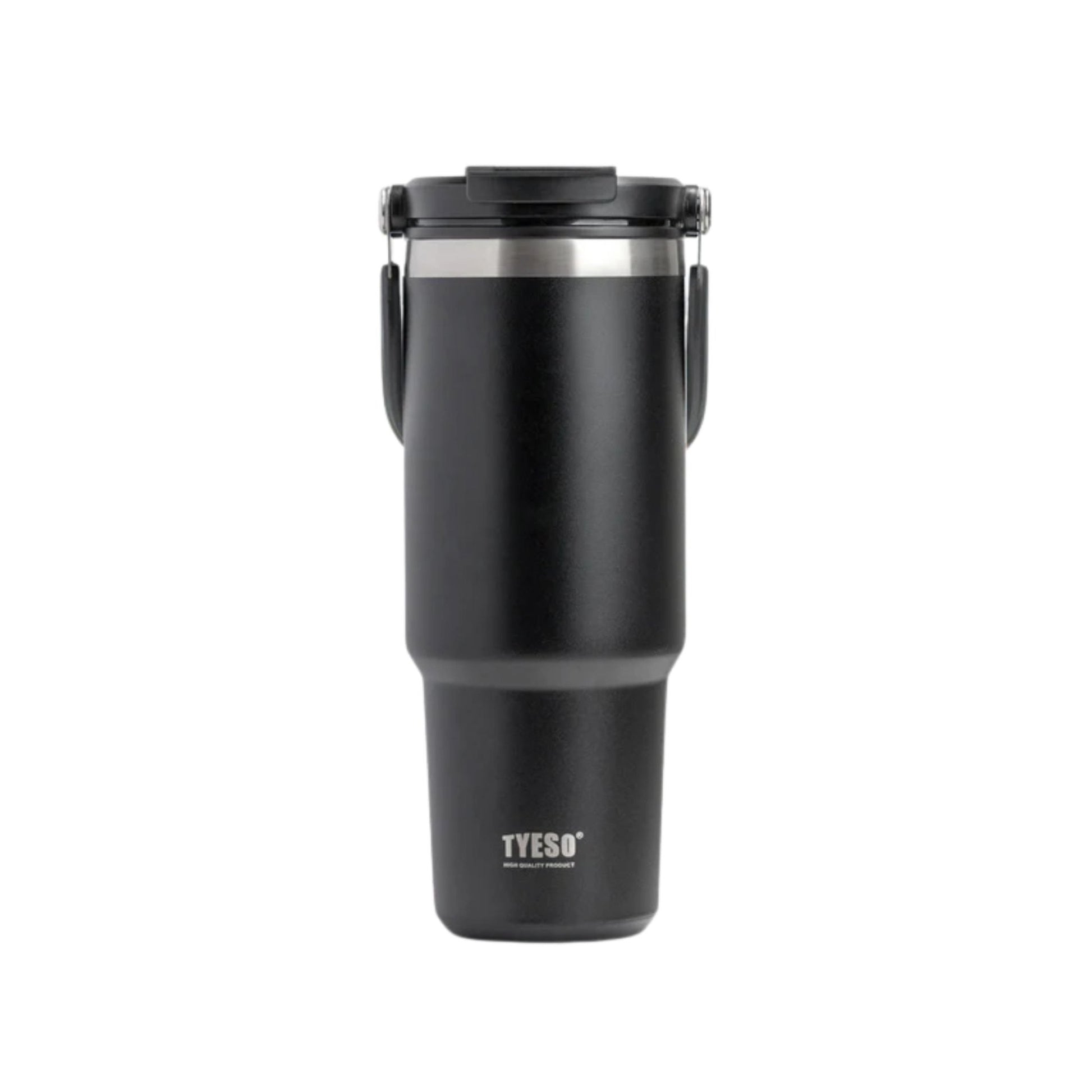 TYESO Vacuum Insulated Tumbler Hot and Cold 900ml Bottle - Black