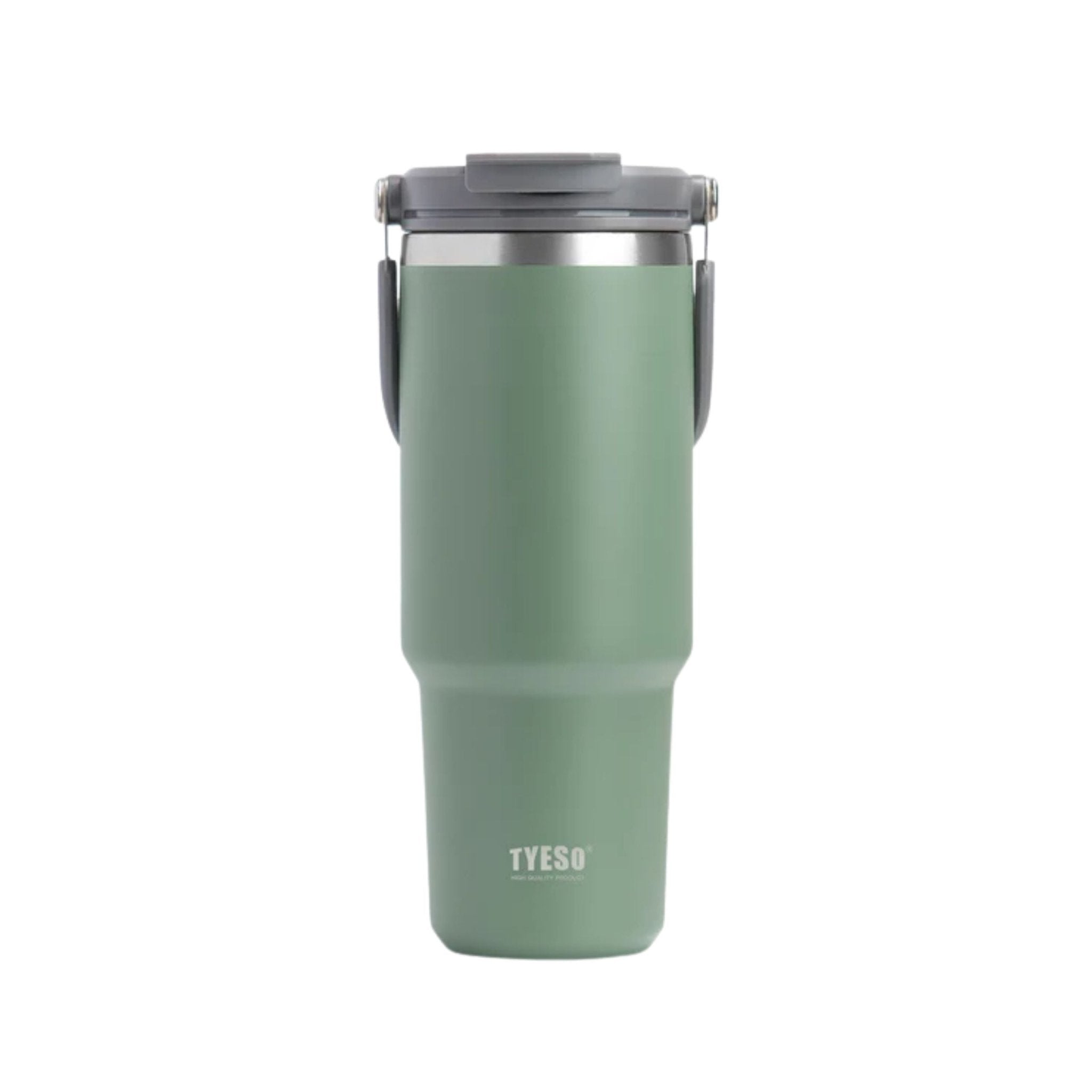 TYESO Vacuum Insulated Tumbler Hot and Cold 900ml Bottle - Green
