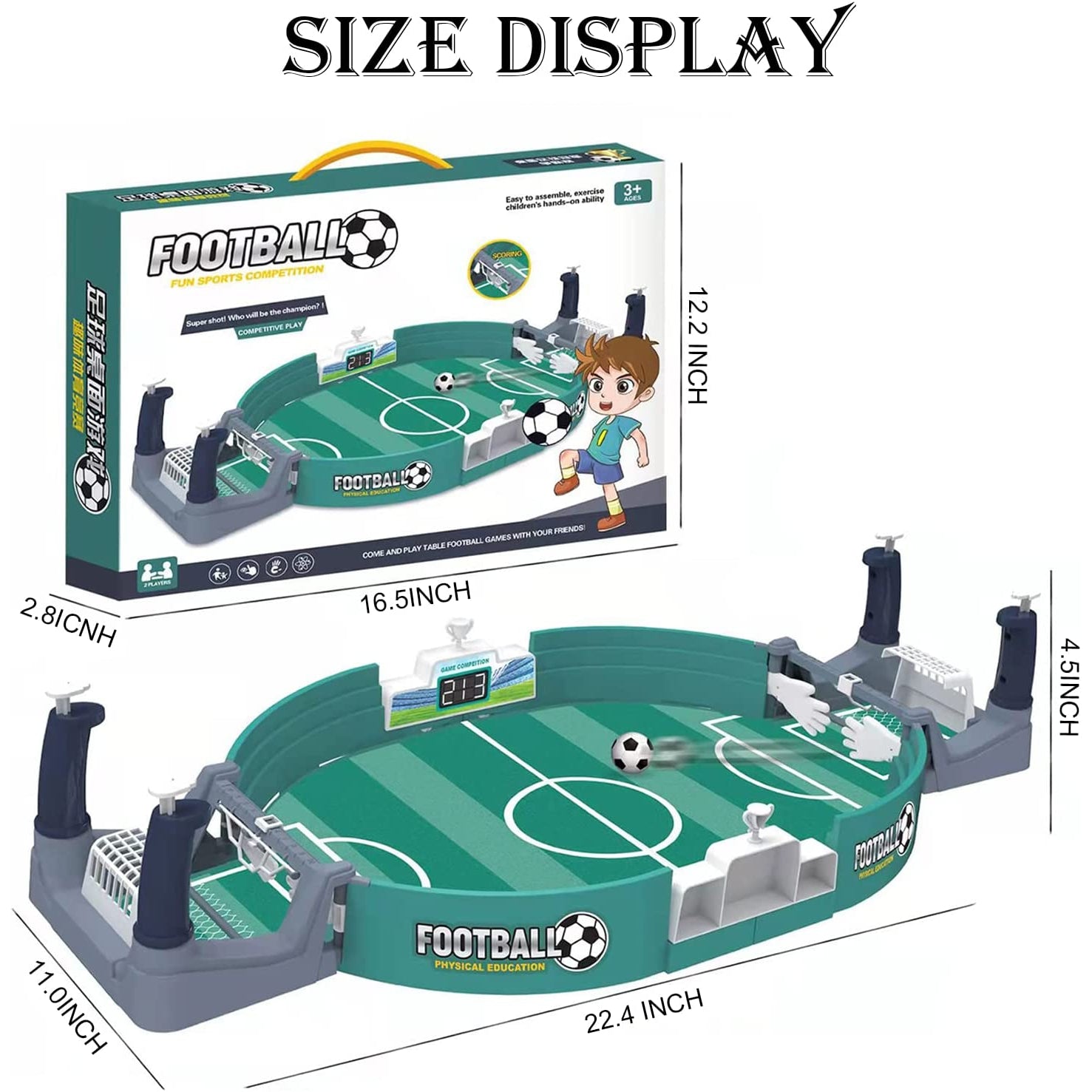 Table Football Game Set for Kids