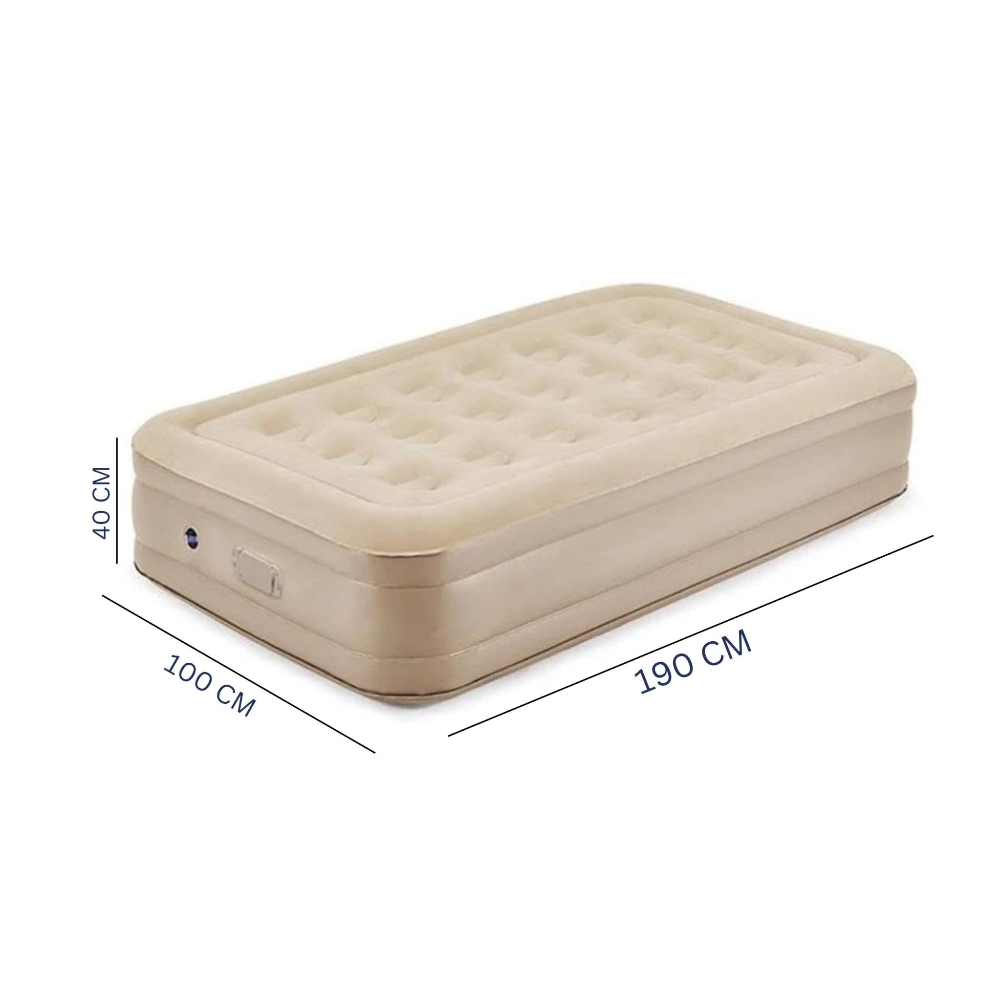 Tall Single Mattress 100*190*40cm - Beige