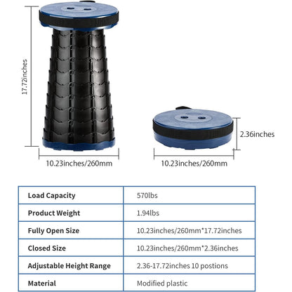 Telescoping Foldable Telescopic Stool 5.0