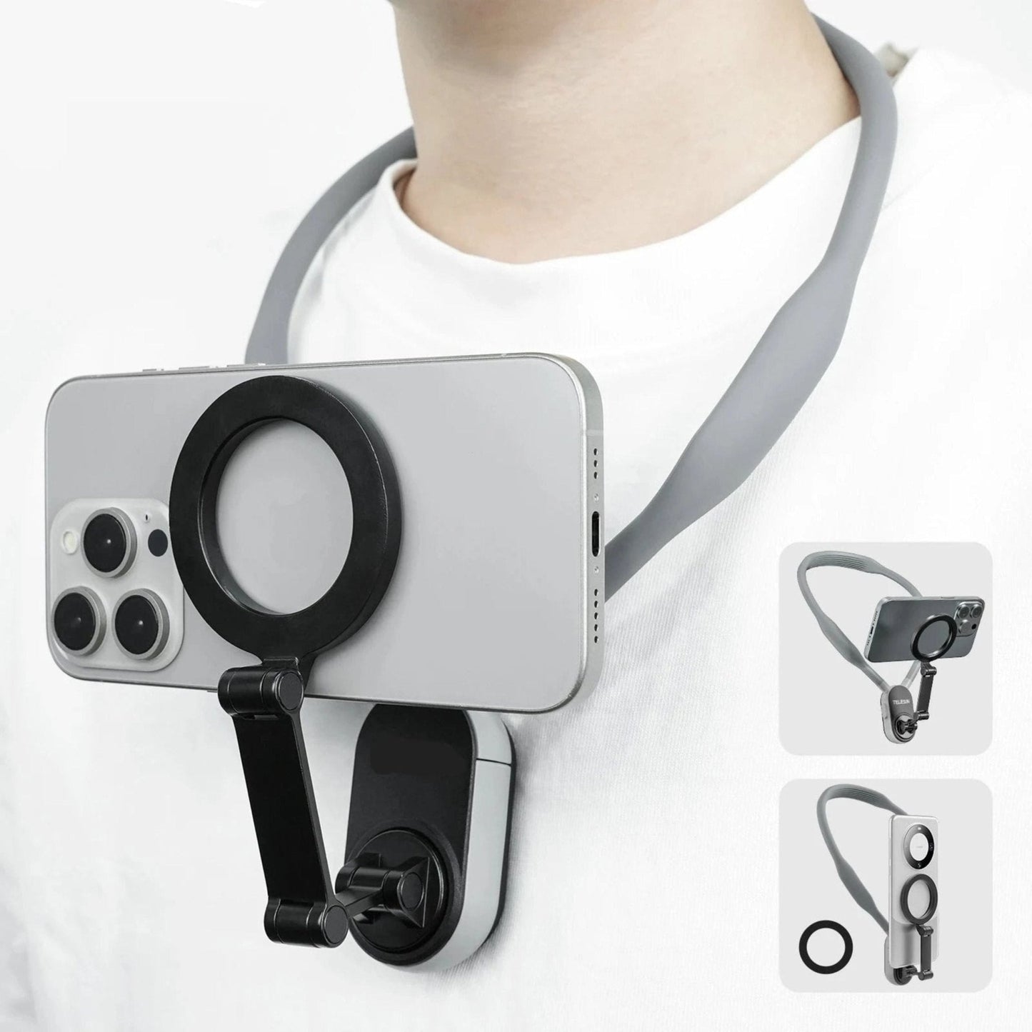Telesin Smartphone Magnetic Neck Holder MNM-001