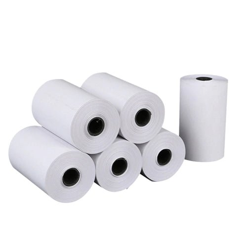 Thermal Paper Roll 57*30mm Printing Papers for Portable Mini Photo Thermal Printer 5 Rolls