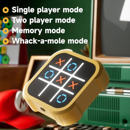 Tic Tac Toe Bolt Game - Yellow
