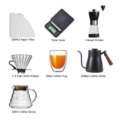 Travel Coffee Accessories Set - BIG TS05