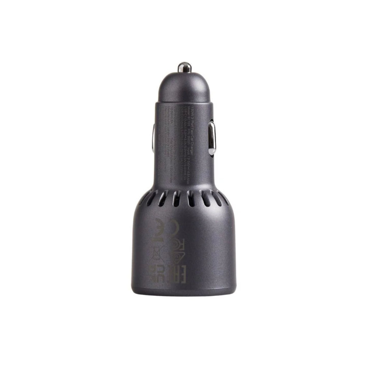 UGREEN 130W 3-Port Fast Car Charger with 100W Cable - Black