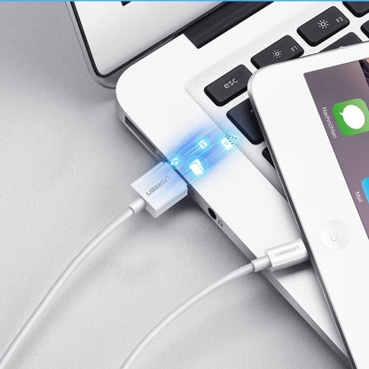 UGREEN 2.4A USB-A to Lightning PD Fast Charging Cable 2m - Black