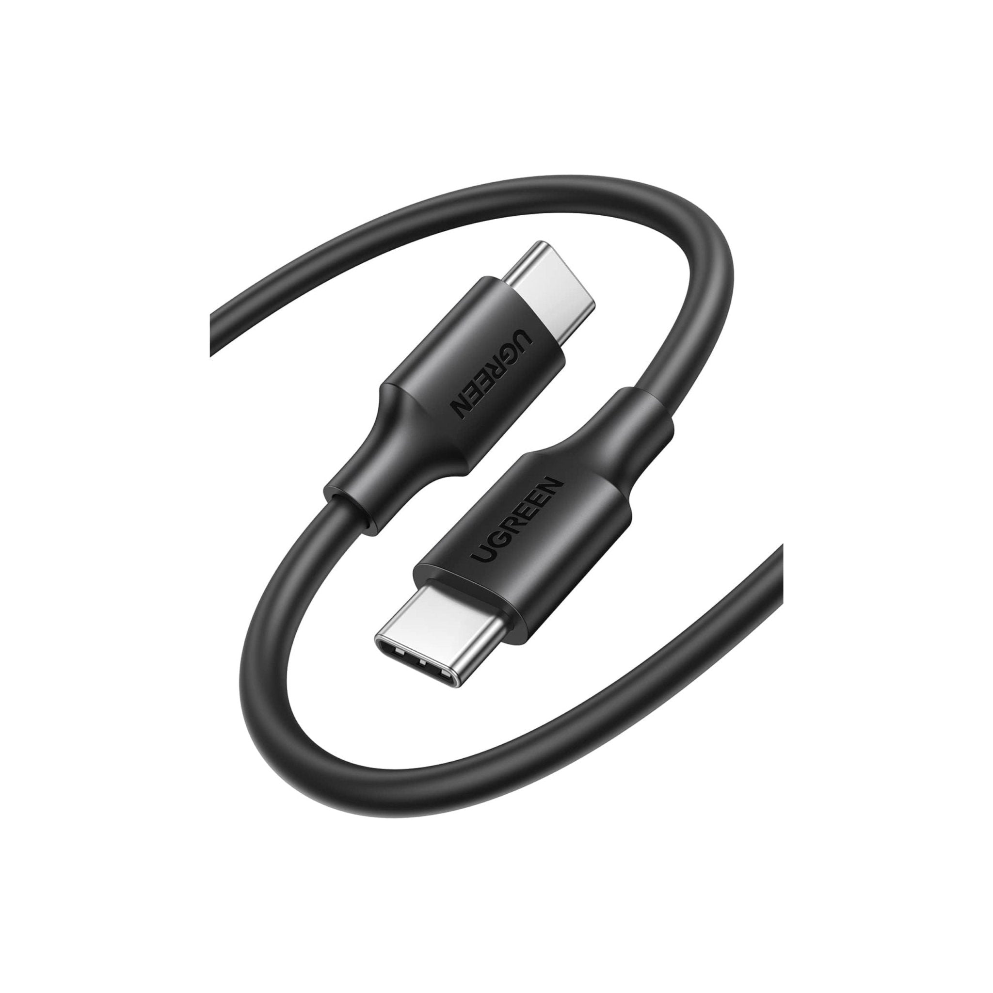 UGREEN 60W USB-C to USB-C PD Fast Charging Cable 1m - Black