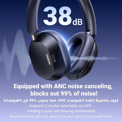 UGREEN HiTune Max5c Wireless Over Ear Headphone
