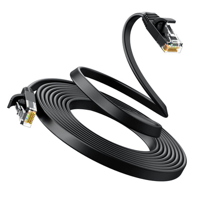 UGREEN NW102 Cat6 U/UTP Flat Ethernet Cable 2m – Black