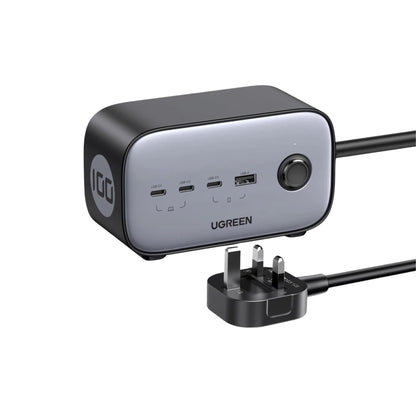 UGREEN Nexode 6-Port 100W Gan Power Strip - Grey