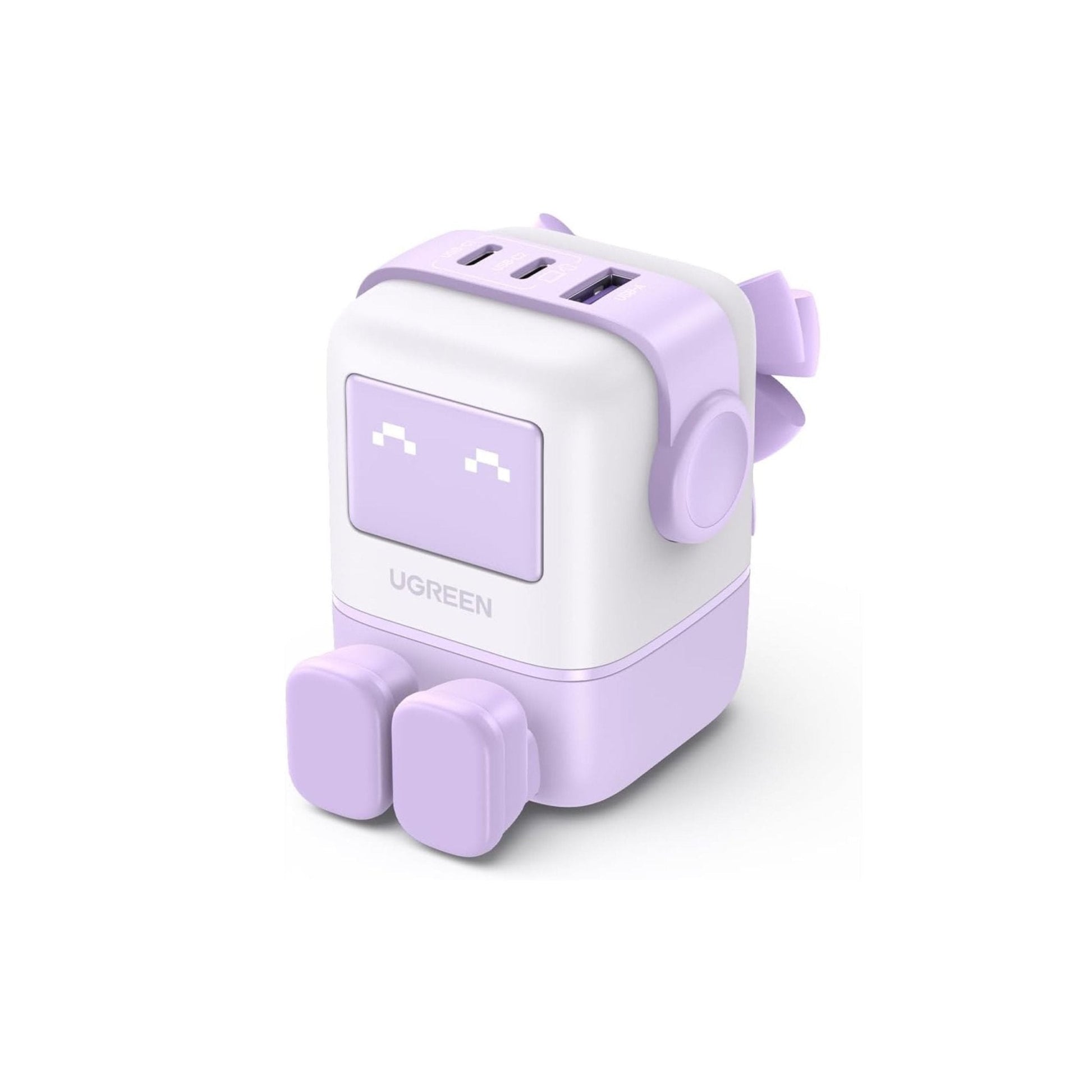 UGREEN Nexode RG 65W Robot GaN Fast Charger - Pink
