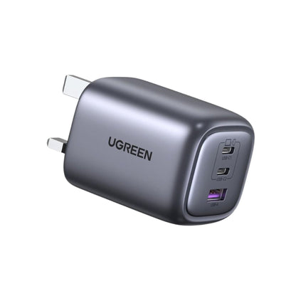 UGREEN Nexode S 3-Port GaN 65W Fast Charger Adapter - Grey