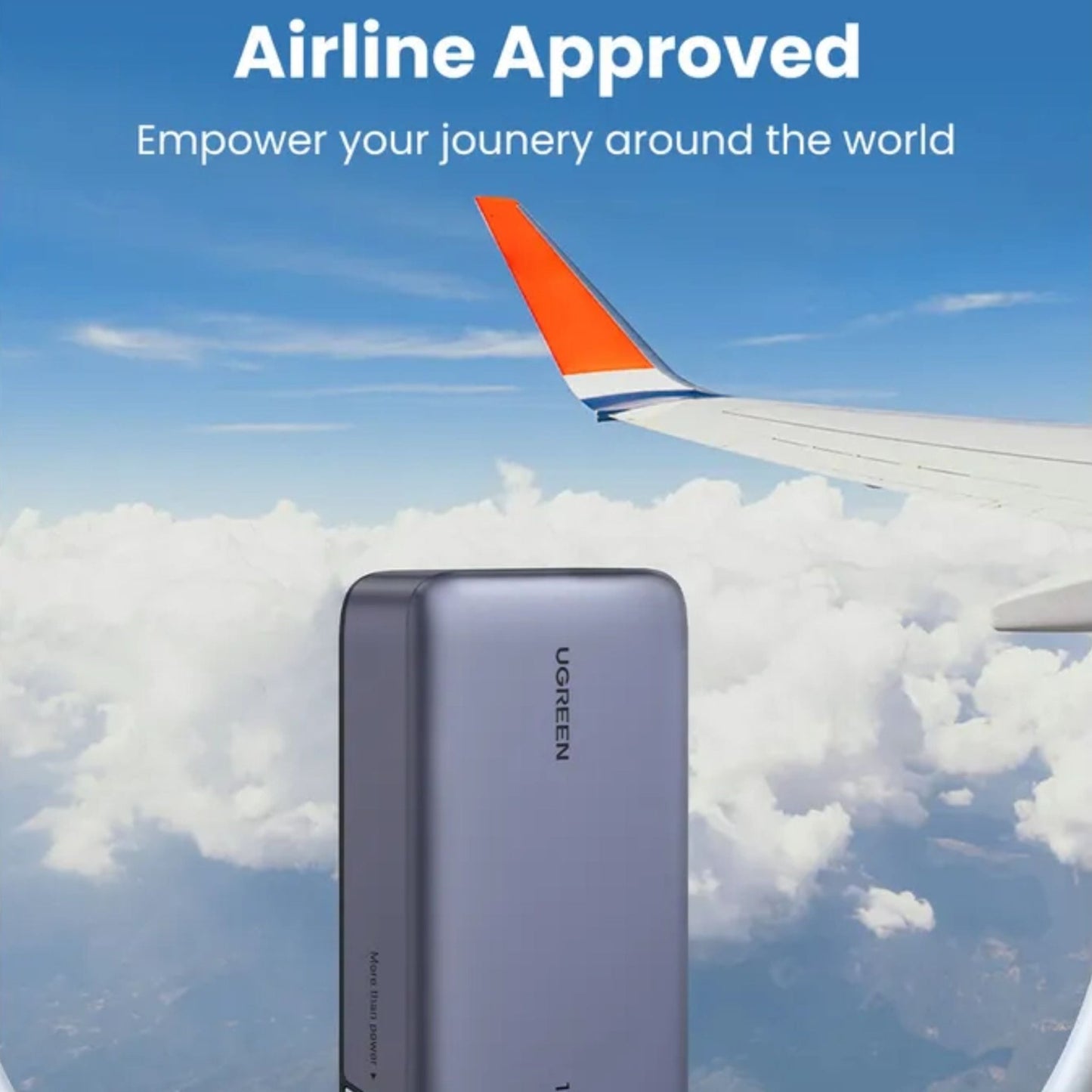 UGREEN PD 100W Fast Charging Power Bank 20000mAh - Grey