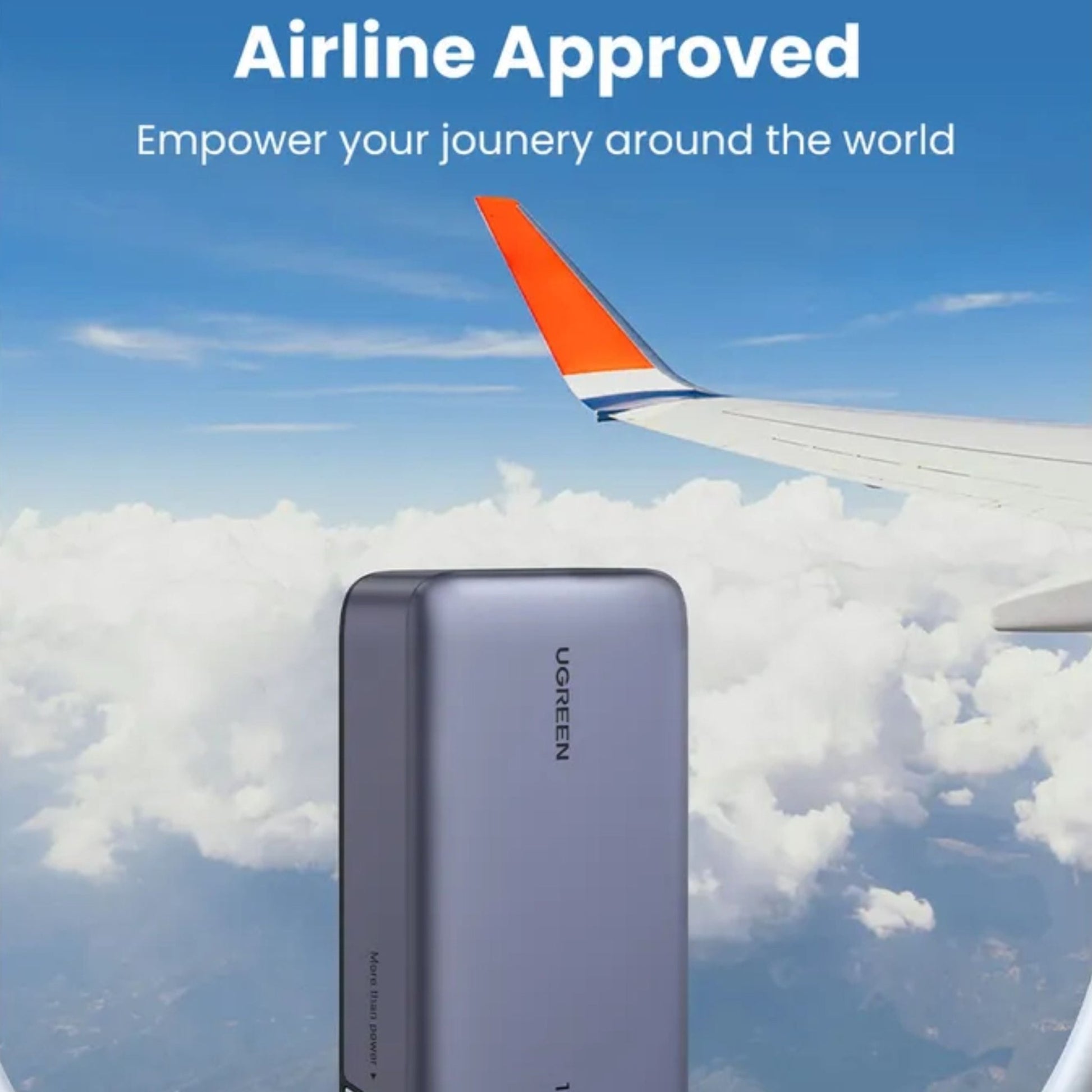 UGREEN PD 100W Fast Charging Power Bank 20000mAh - Grey