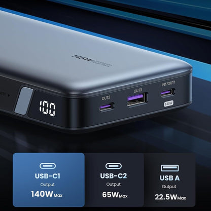 UGREEN PD 145W Fast Charging Power Bank 25000mAh - Black