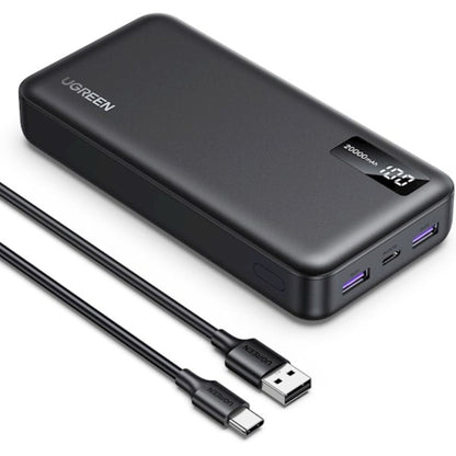 UGREEN PD 20W Two-way Fast Charging Power Bank 20000mAh - Grey