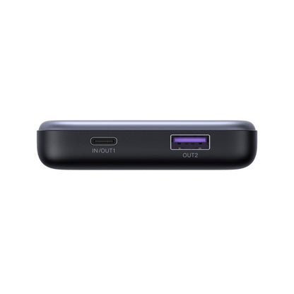 UGREEN Two-Way Fast Charging 10000mAh Power Bank 20W PD, USB + USB-C - Gray