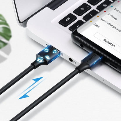 UGREEN USB-A 2.0 To USB-C Cable Nickel Plating 2M Charging and Data Cable - Black