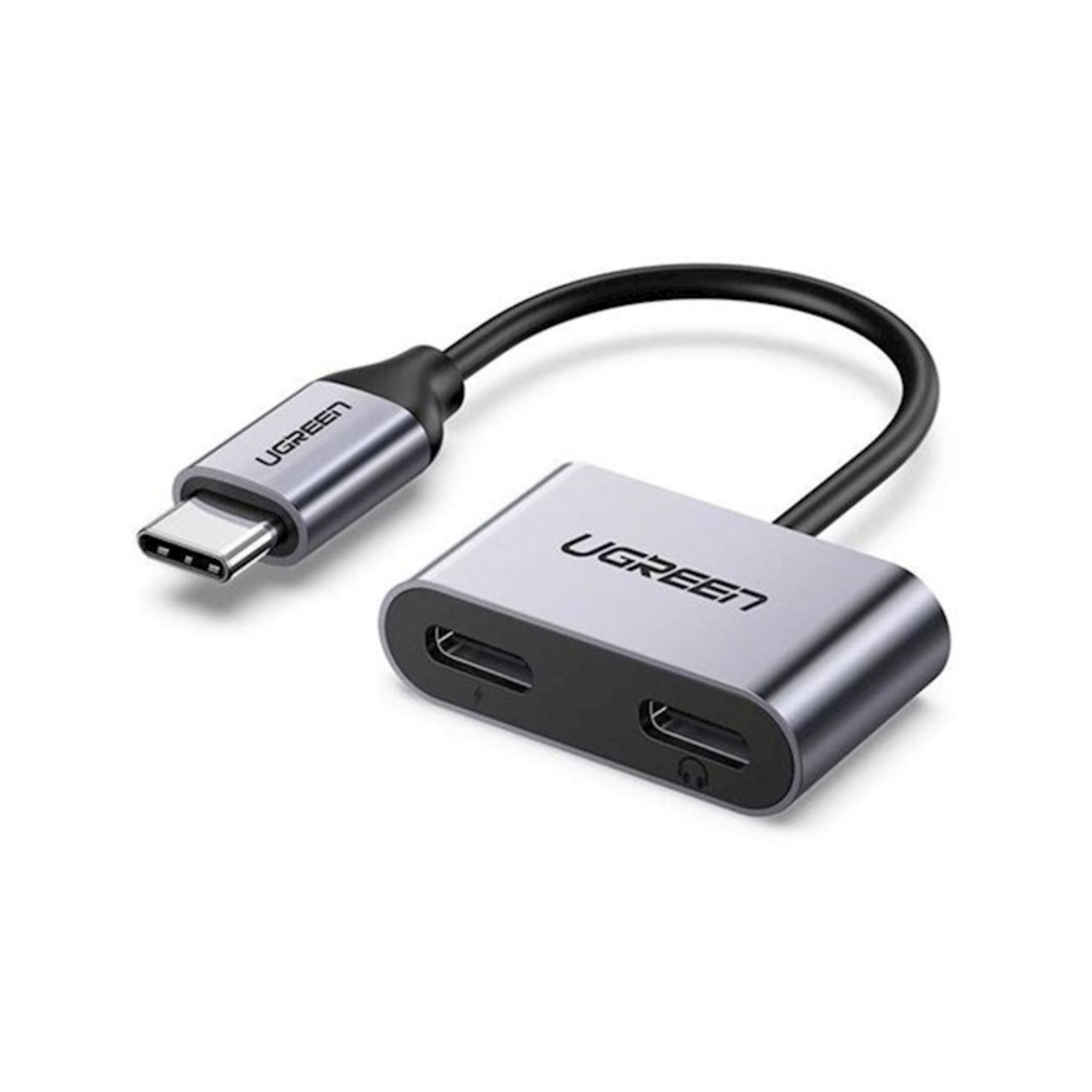 UGREEN USB-C One-Two Converter - Gray