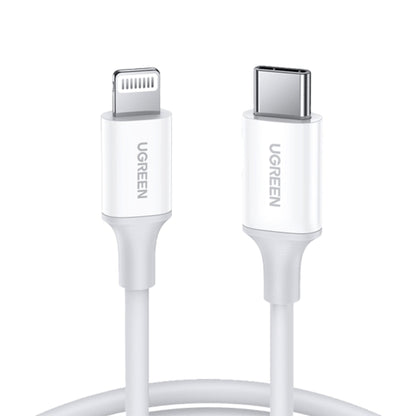 UGREEN USB-C to Lightning Cable, 20W, 1m - White