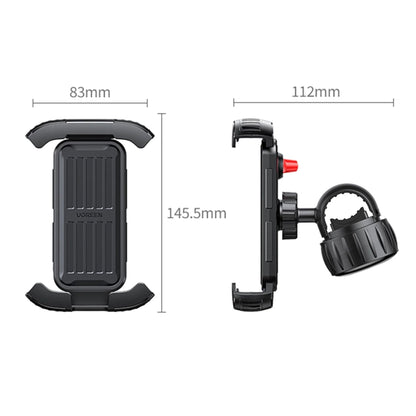 UGREEN Universal Bike Phone Holder for Bike Motorcycle Handlebar - Black