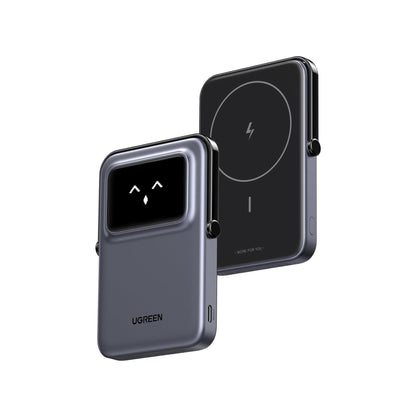 UGREEN Uno 20W Magnetic Wireless Power Bank 5000mAh Built-In Stand