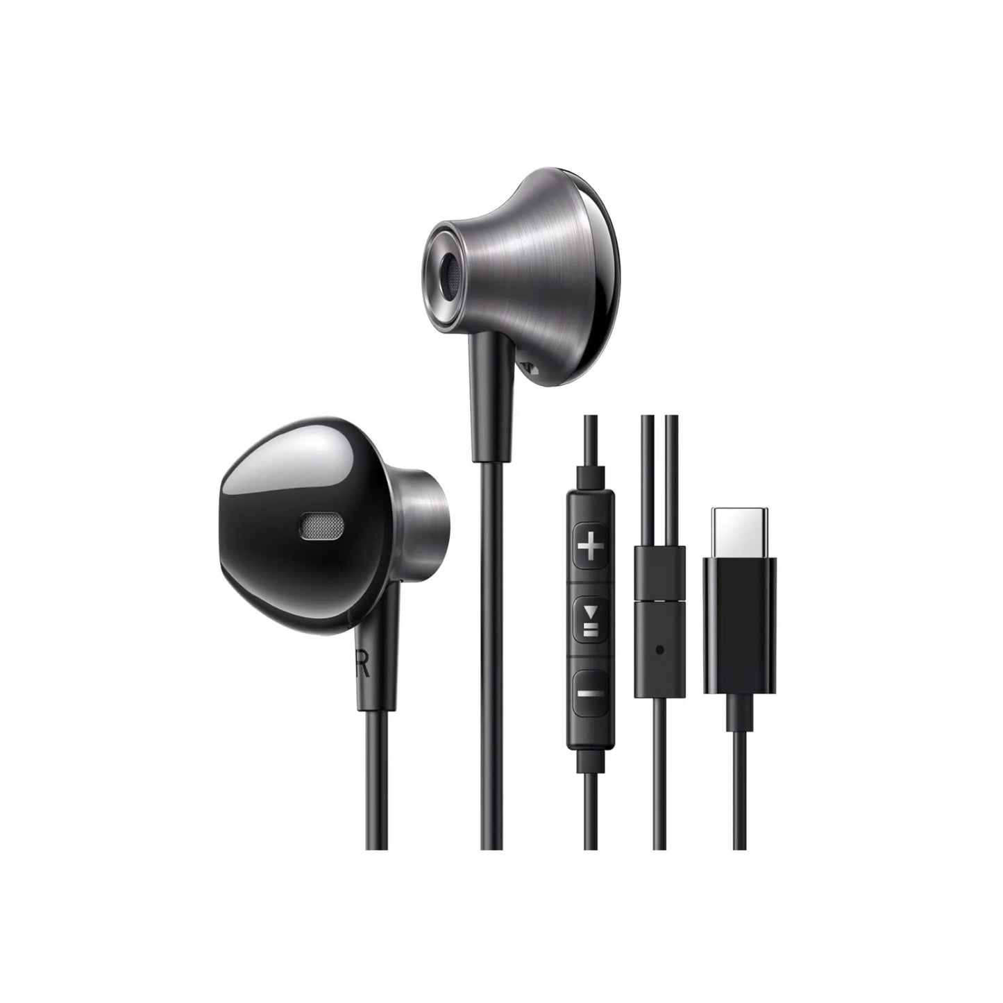 UGREEN Wired Earphones With USB-C Connector - Black