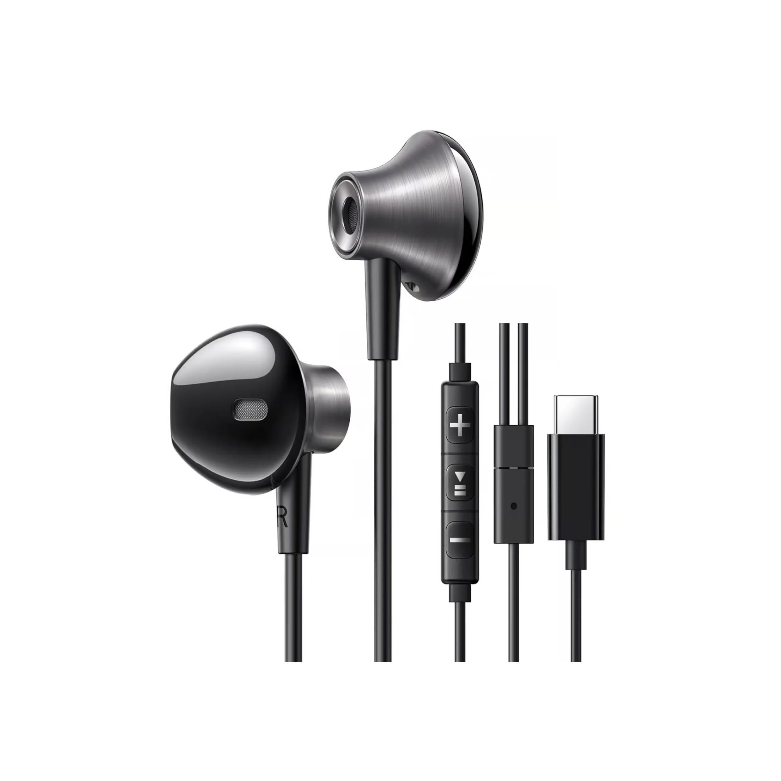 UGREEN Wired Earphones With USB-C Connector - Black