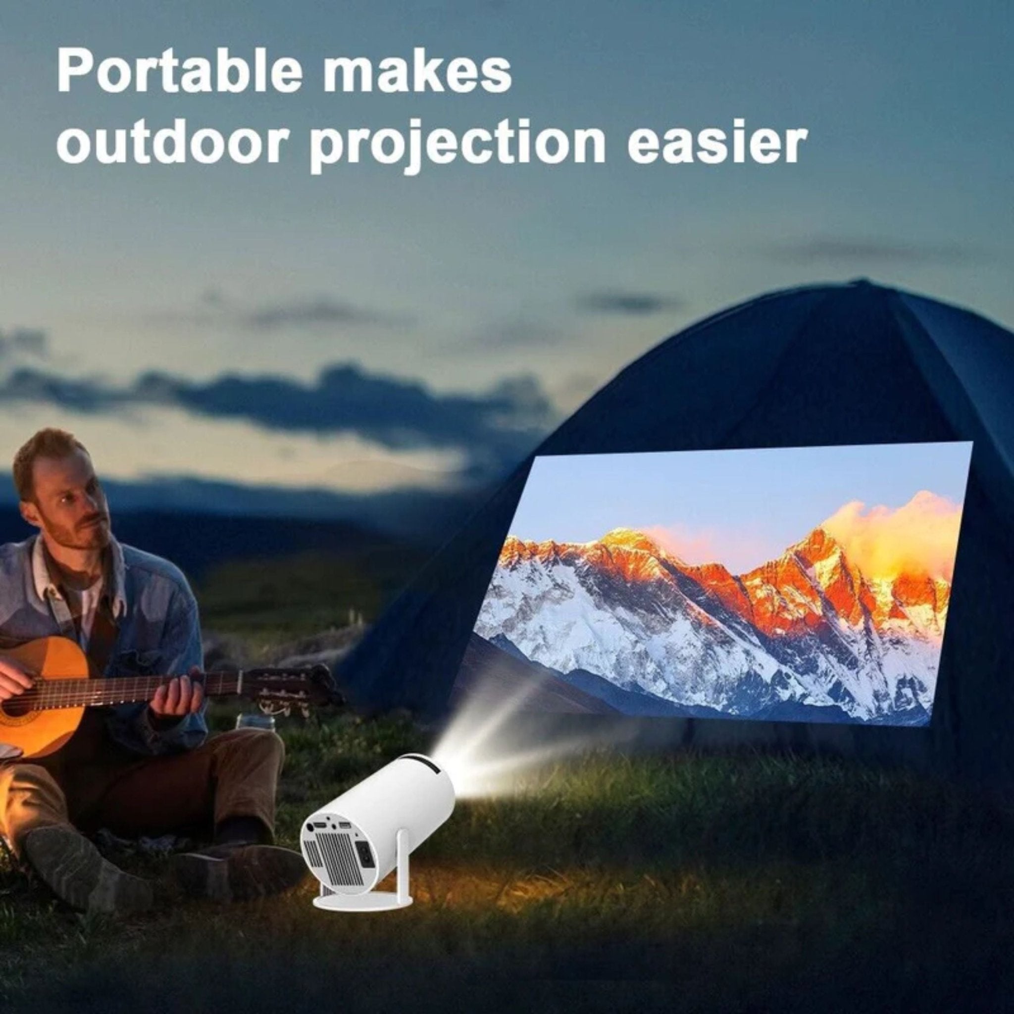 Ultra HD High Dynamic Range Projector - White