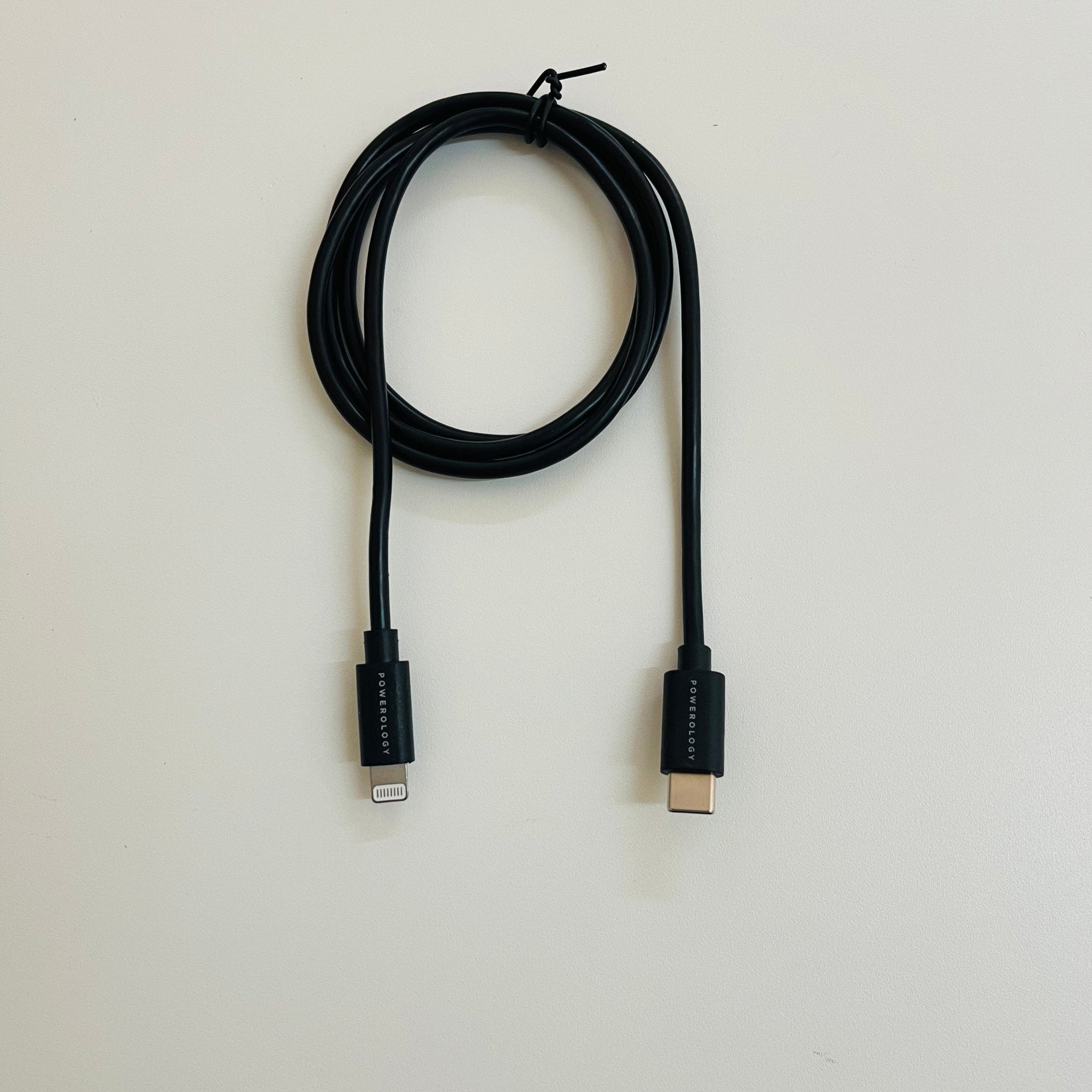 Used - Powerology USB-C To Lightning Cable 0.9m/3ft And 0.25m/0.8ft Combo