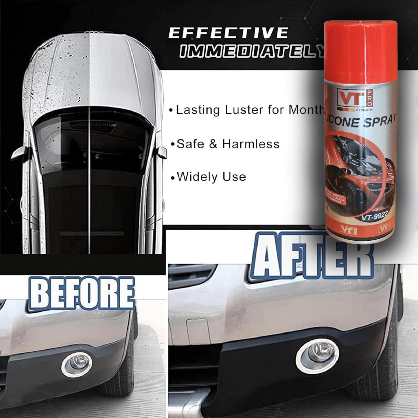 VT Pro Silicone Spray 450ml VT-9923