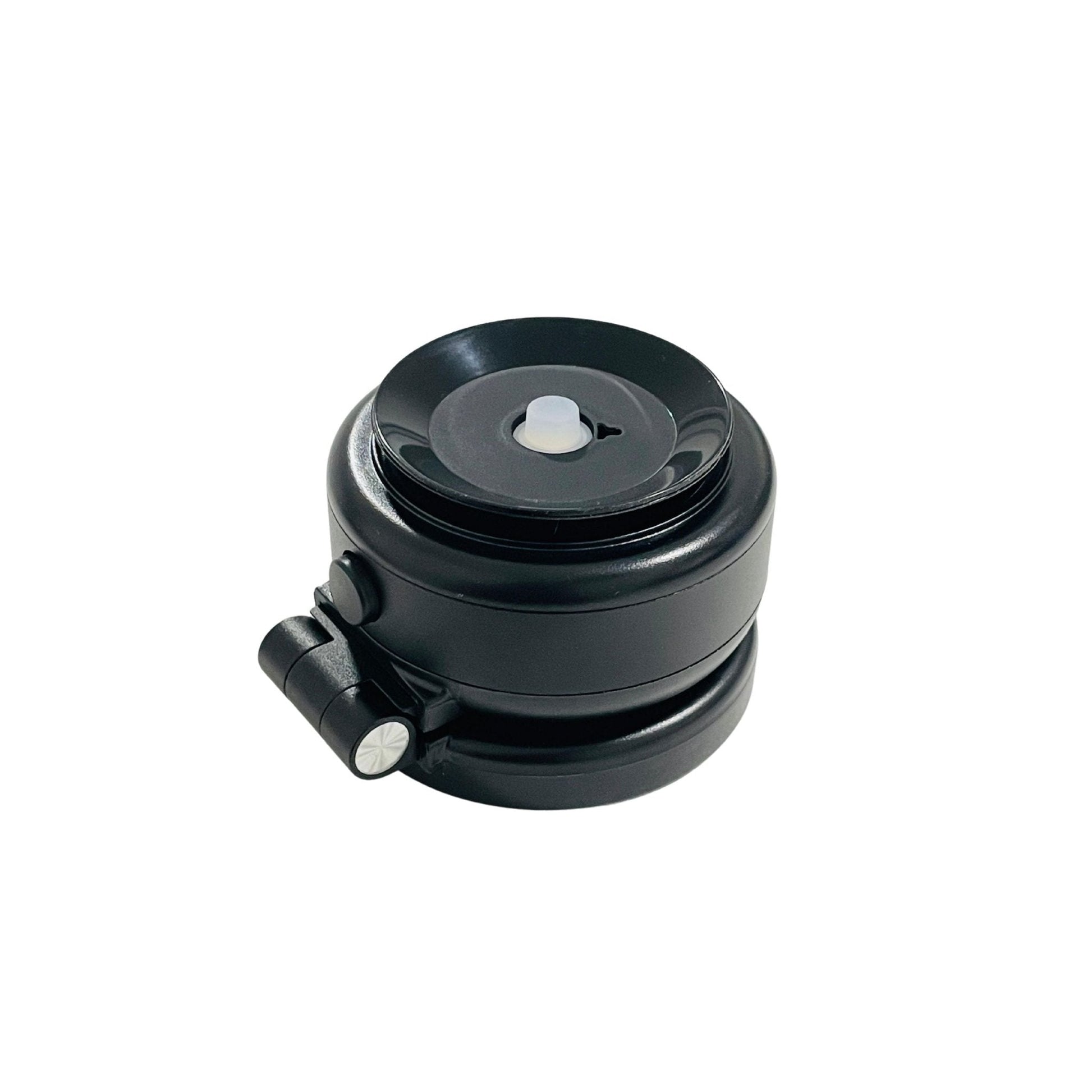 Vacuum Double Sided Adsorption Magnetic Rechargeable Phone Holder CZ16 - Black