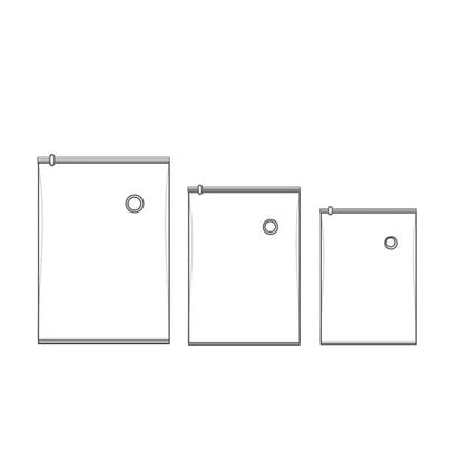 Vacuum Storage Bags With Pump - White