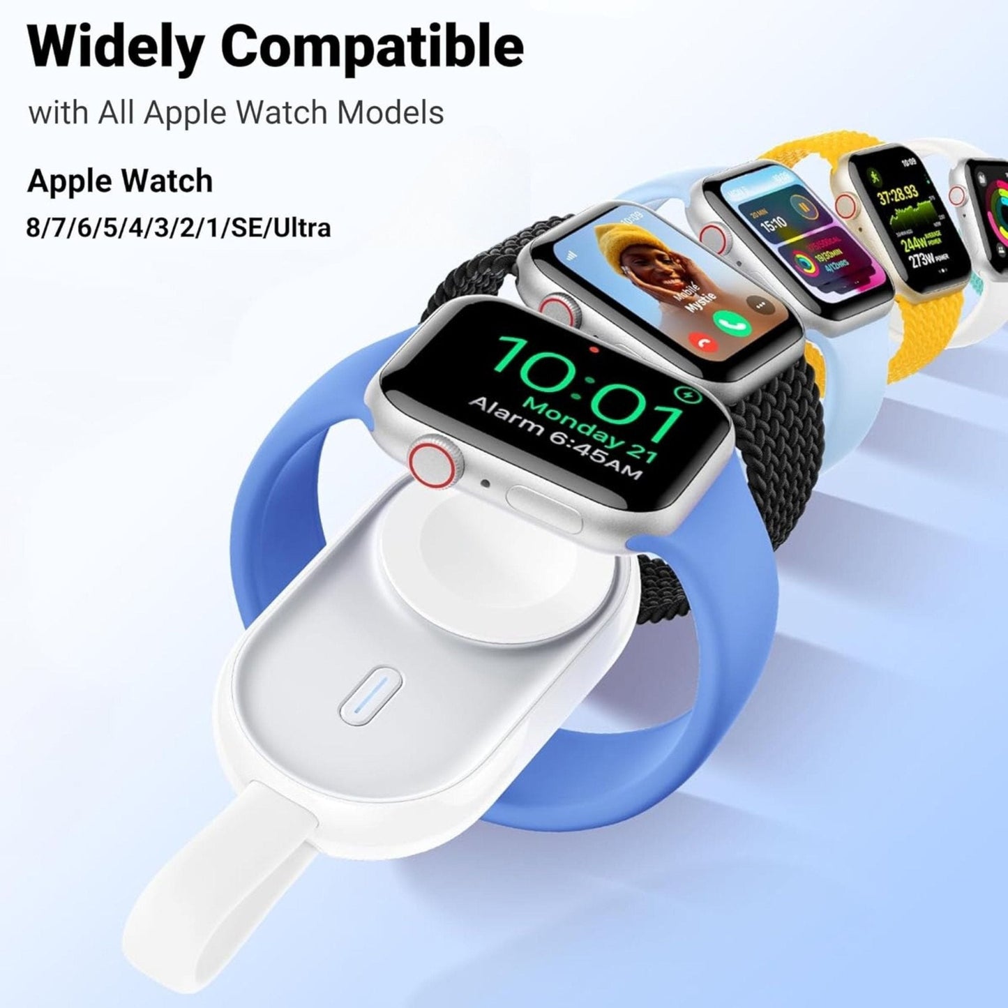 Veger Portable Charger for Apple Watch 1500mAH VP-0102