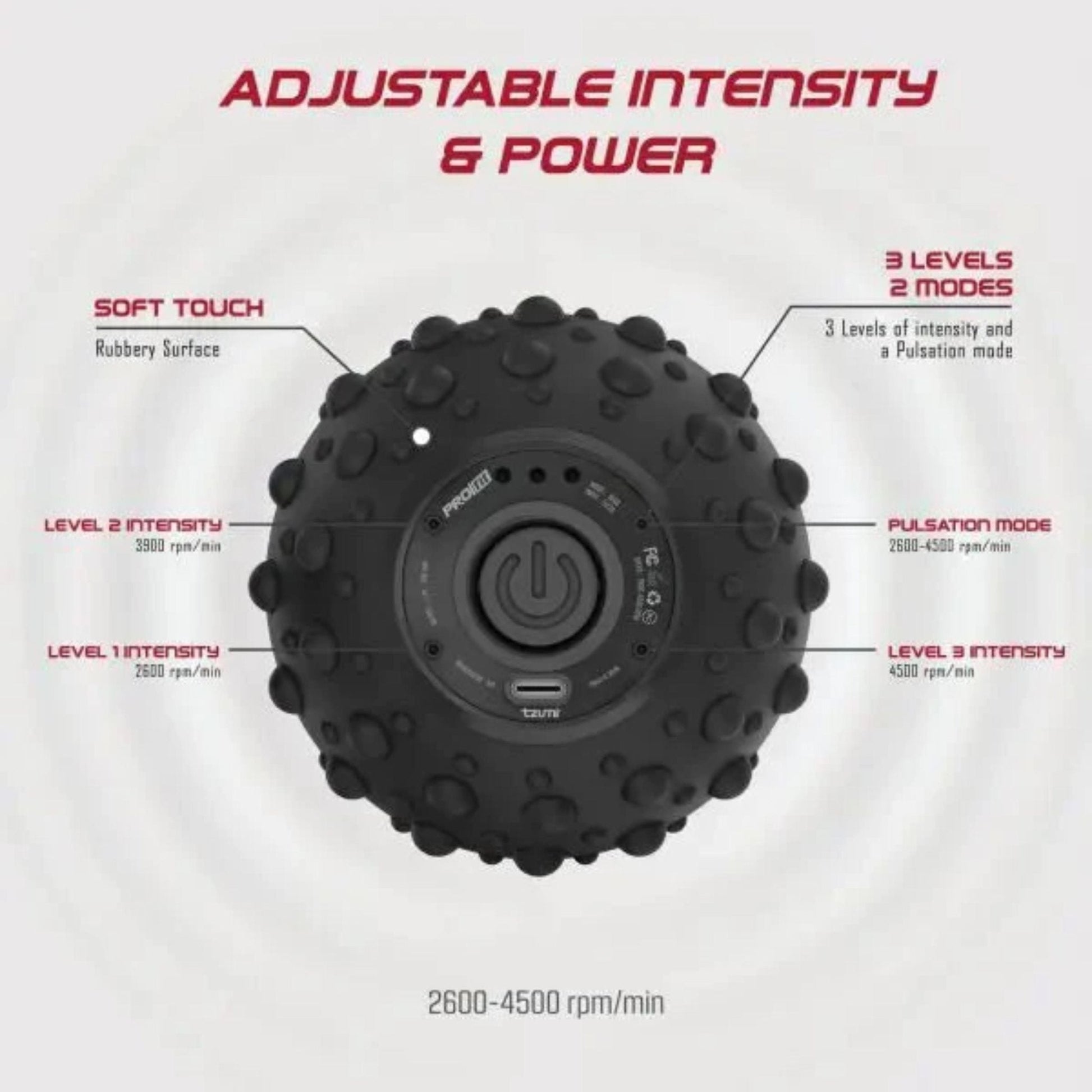 VibraBall Compact Vibrating Massage Ball